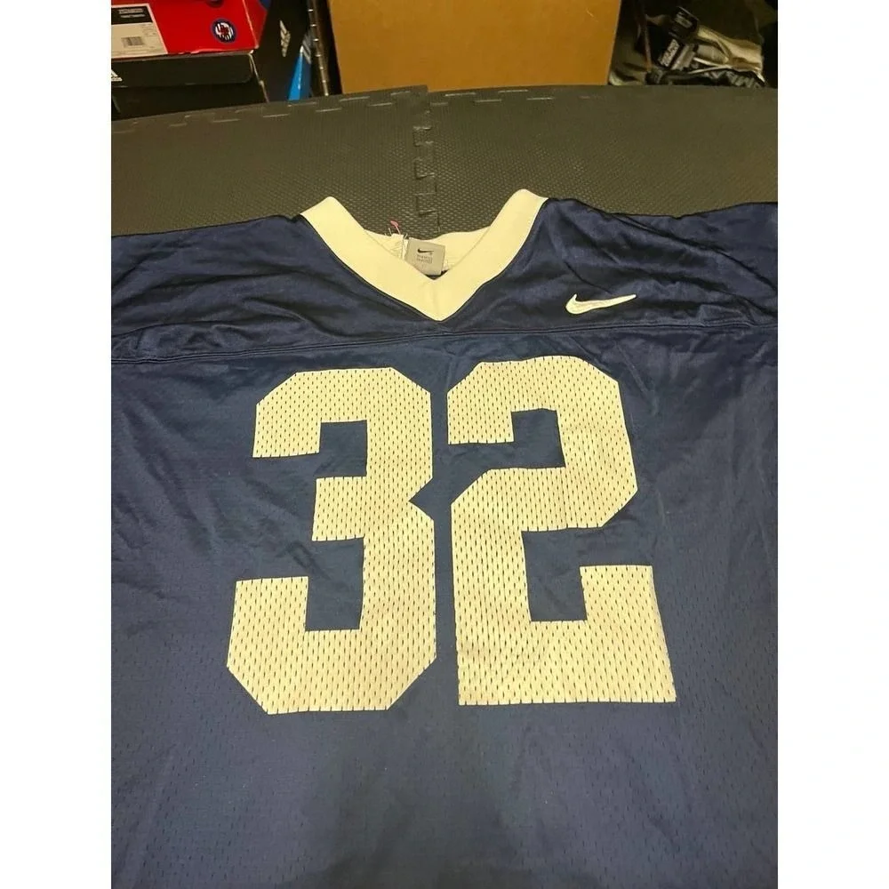 VINTAGE PENN STATE JERSEY FOOTBALL TEAM NIKE MESH JERSEY SIZE XL‎ MADE IN USA